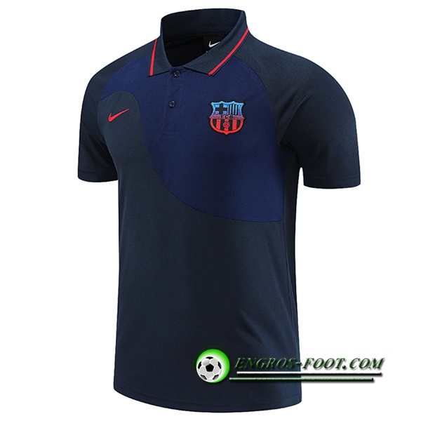 Polo Foot FC Barcelone Bleu Marine 2022/2023
