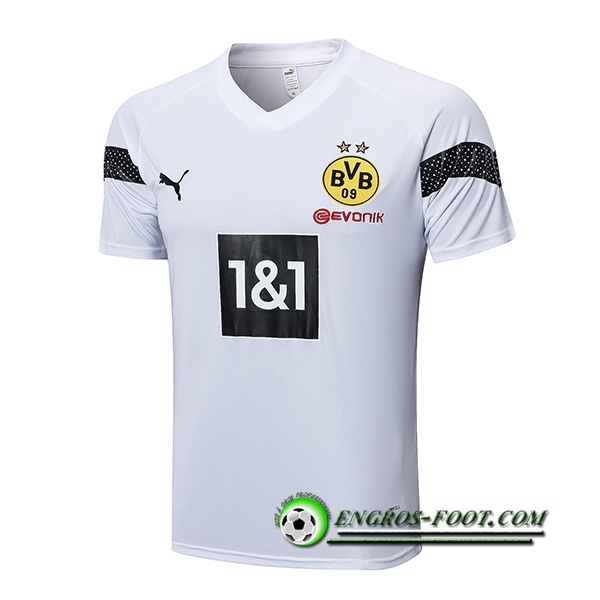 Training T-Shirts Dortmund Blanc 2022/2023