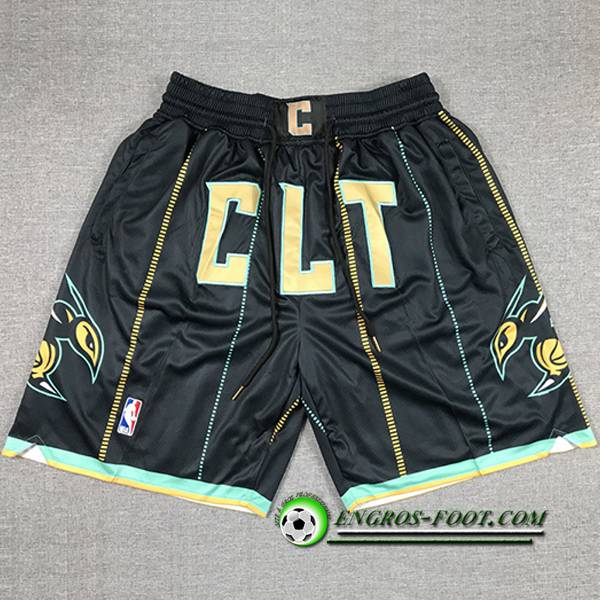 Shorts NBA Charlotte Hornets Noir