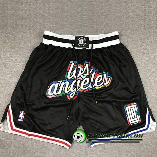 Shorts NBA Los Angeles Clippers Noir