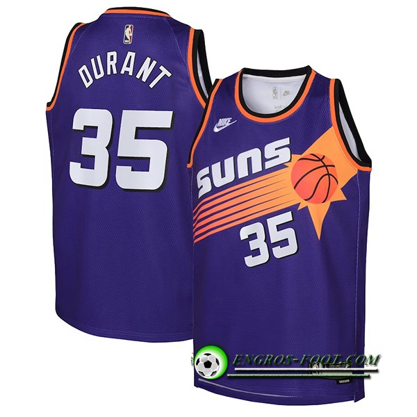 Maillot Phoenix Suns (DURANT #35) 2022/23 Pourpre Classic Edition