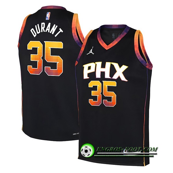 Maillot Phoenix Suns (DURANT #35) 2022/23 Noir Statement Edition