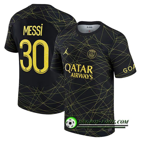 Maillot de Foot PSG (MESSI #30) 2022/2023 Fourth