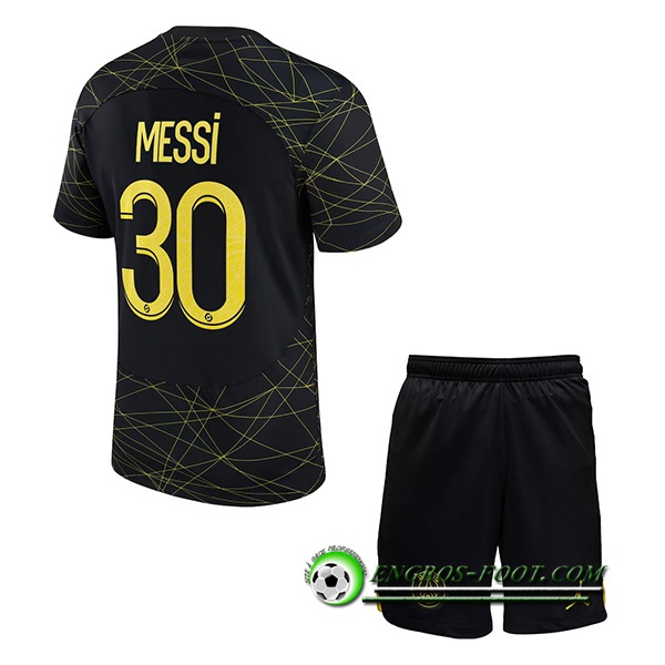 Maillot de Foot PSG (MESSI #30) Enfants Fourth 2022/2023