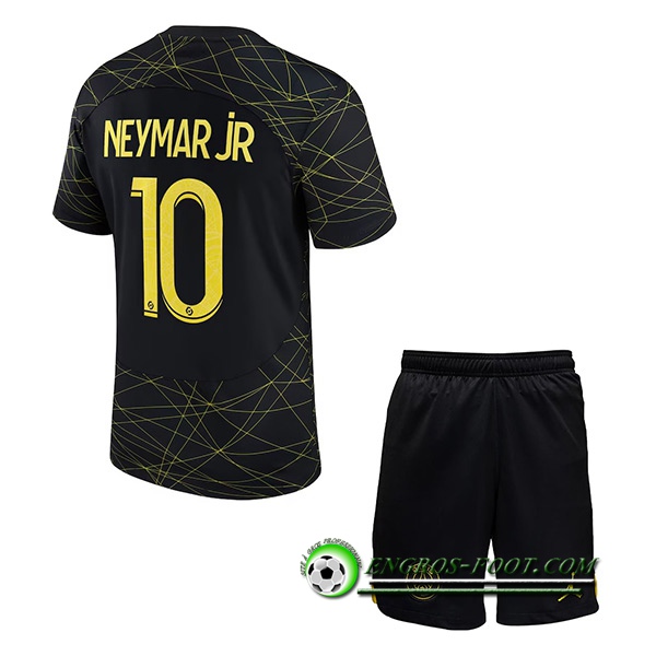 Maillot de Foot PSG (NEYMAR JR #10) Enfants Fourth 2022/2023