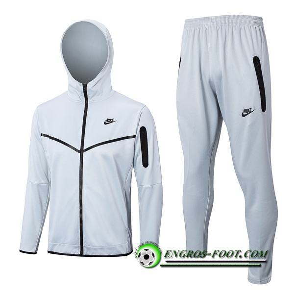 Ensemble Veste A Capuche Coupe-Vent Nike Gris 2022/2023