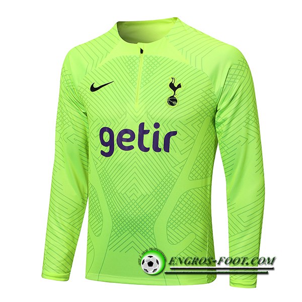 Sweatshirt Training Tottenham Hotspurs Vert 2022/2023