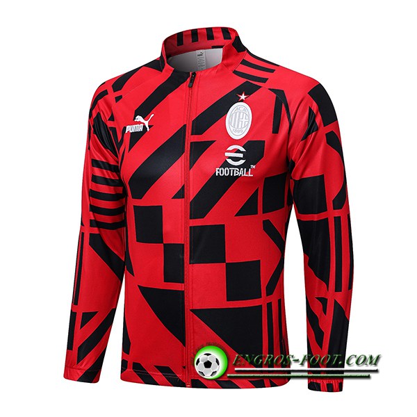 Veste Foot Milan AC Rouge 2022/2023