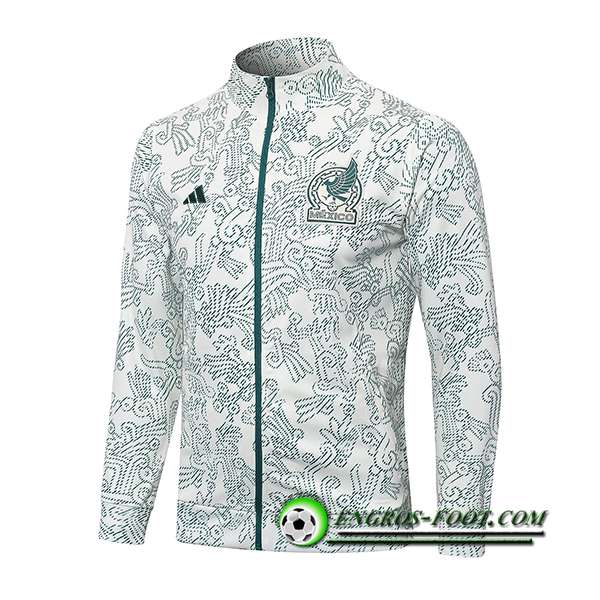 Veste Foot Mexique Blanc 2022/2023