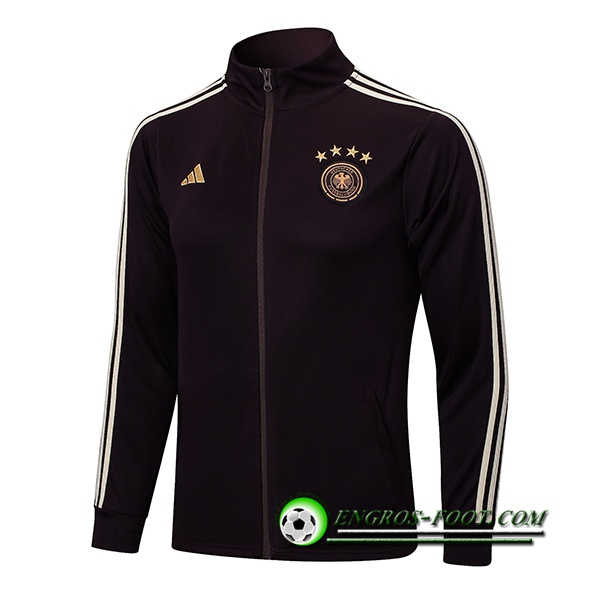 Veste Foot Allemagne Brune 2022/2023