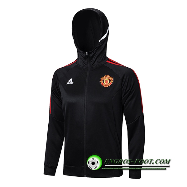 Veste A Capuche Manchester United Noir 2022/2023