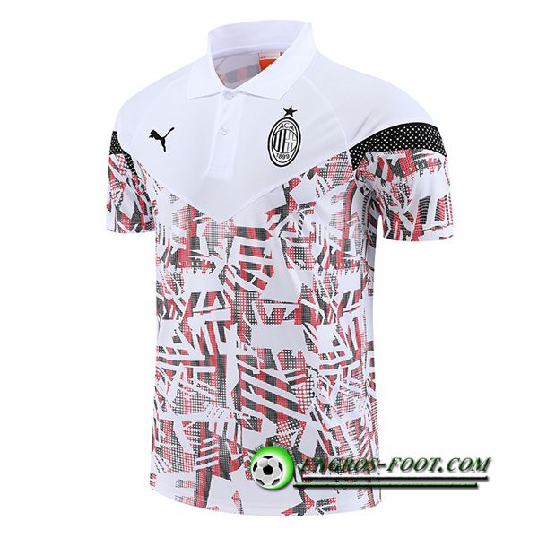 Polo Foot Milan AC Blanc 2022/2023