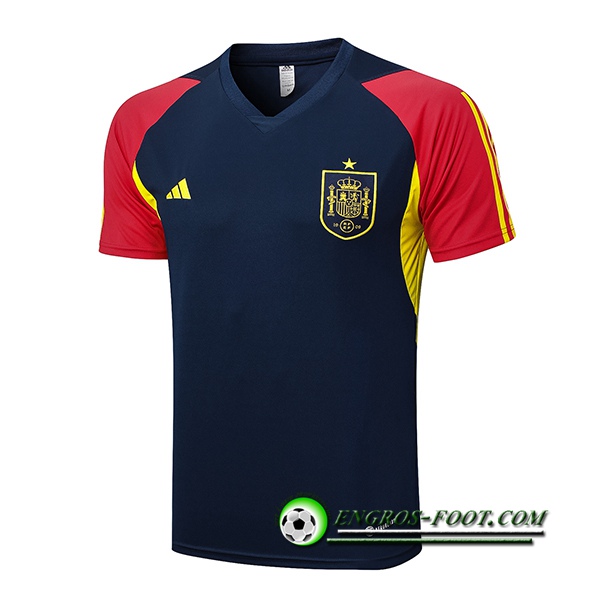 Training T-Shirts Espagne Bleu Marine 2023/2024
