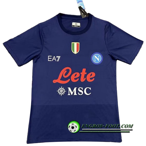 Training T-Shirts Naples Bleu Marine 2023/2024