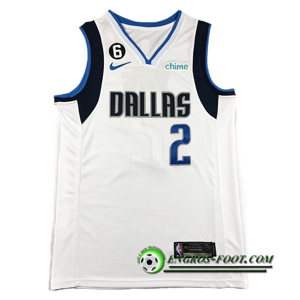 Maillot Dallas Mavericks (IRVING #2) 2022/23 Blanc