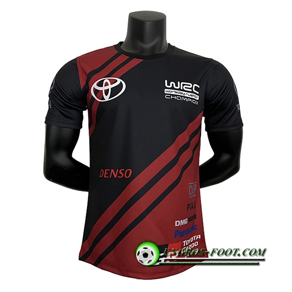 T-Shirt F1 Toyota Team Rouge/Noir 2023