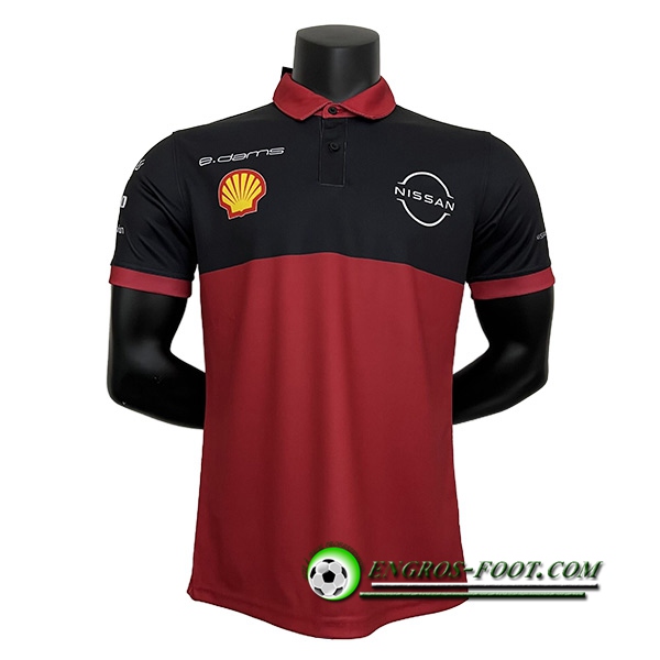 Polo F1 Nissan Team Rouge/Noir 2023