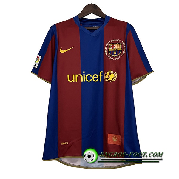 Maillot de Foot FC Barcelone Domicile 2007/2008