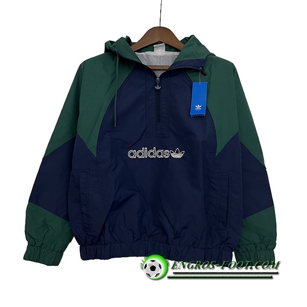 Coupe-Vent Adidas Bleu/Vert 2023