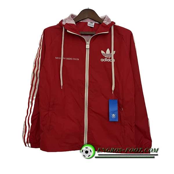 Coupe-Vent Adidas Rouge 2023