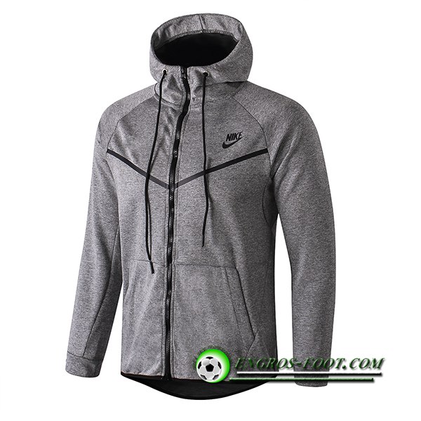 Veste A Capuche Nike Gris Clair 2022/2023