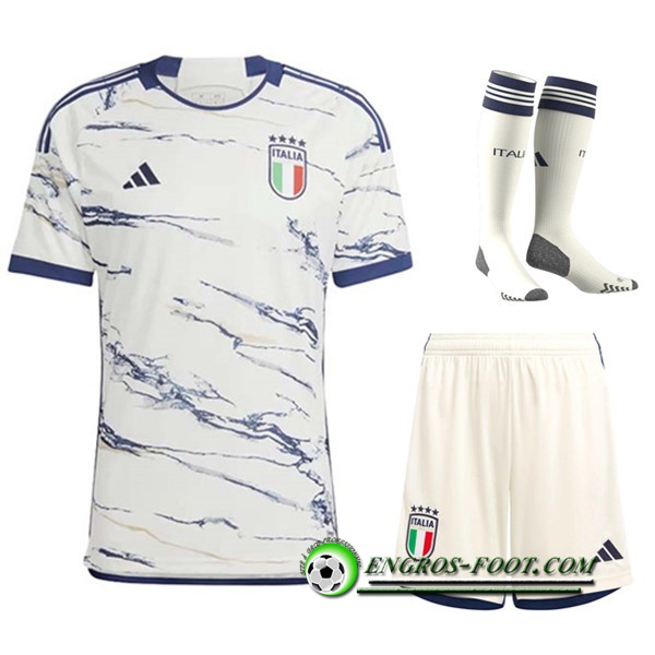 Ensemble Maillot Italie Exterieur (Short + Chaussettes) 2023/2024