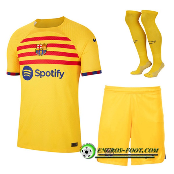 Ensemble Maillot FC Barcelone Fourth (Short + Chaussettes) 2022/2023