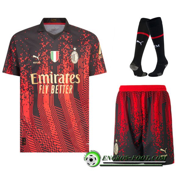 Ensemble Maillot Milan AC x KOCHE Fourth (Short + Chaussettes) 2022/2023