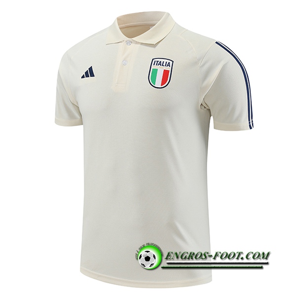 Polo Foot Italie Blanc 2023/2024