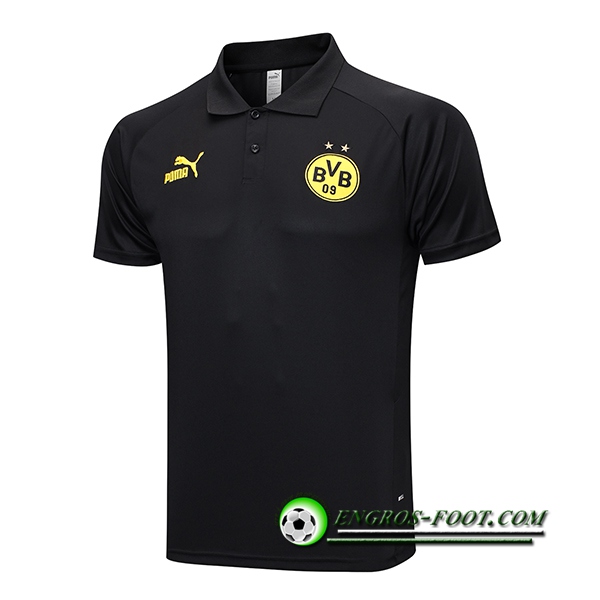 Polo Foot Dortmund Noir 2023/2024