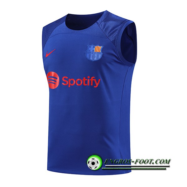 Training Debardeur FC Barcelone Bleu 2023/2024