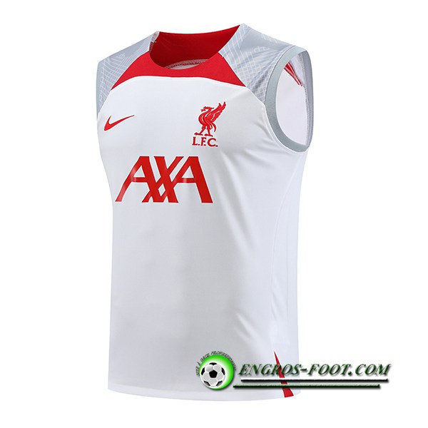 Training Debardeur FC Liverpool Blanc 2023/2024