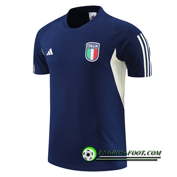 Training T-Shirts Italie Bleu Marine 2023/2024