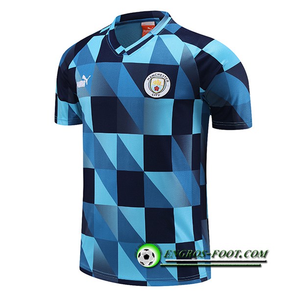 Training T-Shirts Manchester City Bleu Clair 2023/2024