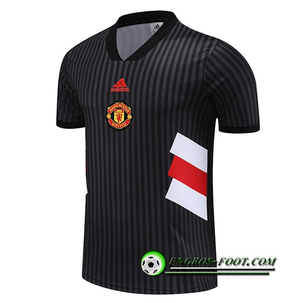 Training T-Shirts Manchester United Noir 2023/2024