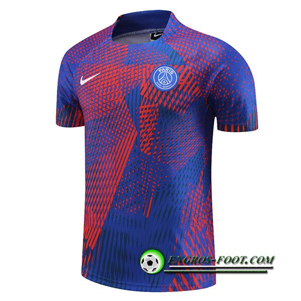 Training T-Shirts PSG Rouge/Bleu 2023/2024