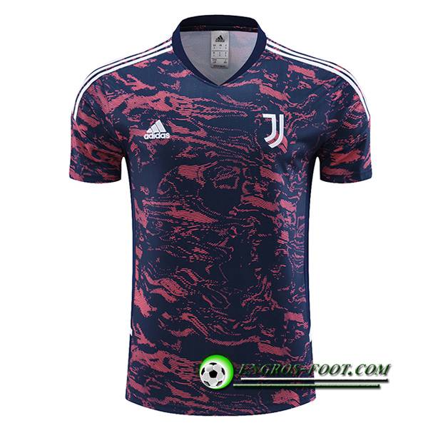 Training T-Shirts Juventus Rouge/Bleu 2023/2024