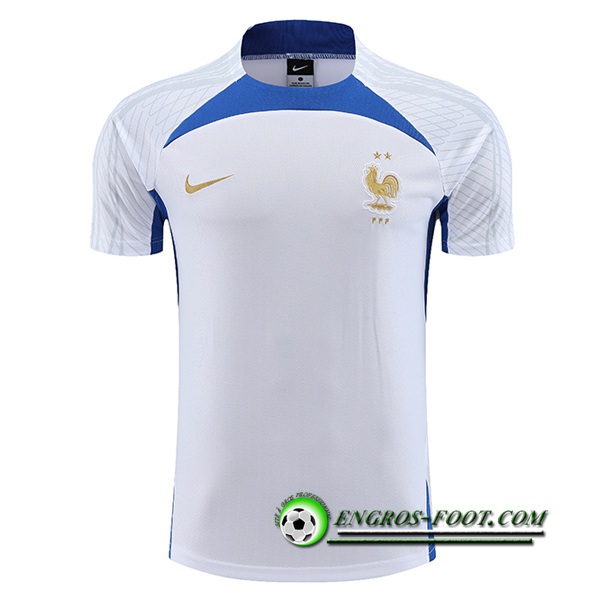 Training T-Shirts France Blanc 2023/2024