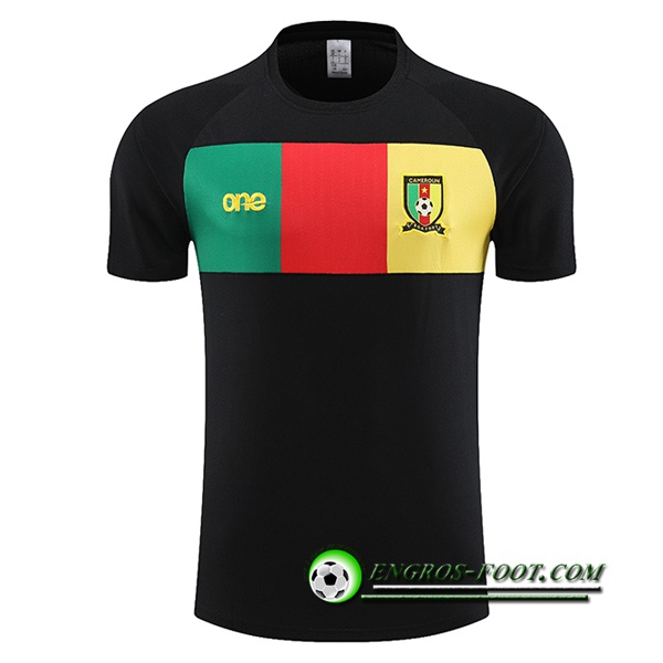 Training T-Shirts Cameroun Noir 2023/2024