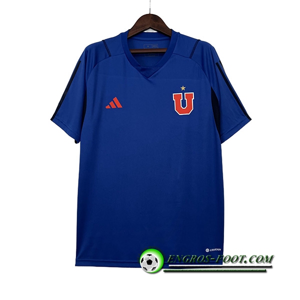 Training T-Shirts Universidad de Chile Bleu 2023/2024