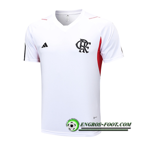 Training T-Shirts Flamengo Blanc 2023/2024