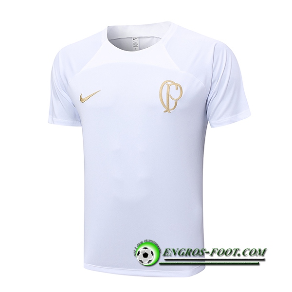 Training T-Shirts Corinthians Blanc 2023/2024