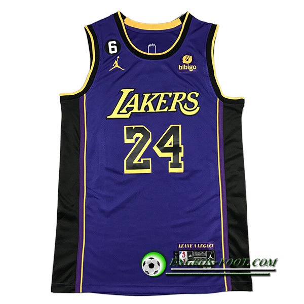 Maillot Los Angeles Lakers (KOBE #24) 2022/23 Pourpre