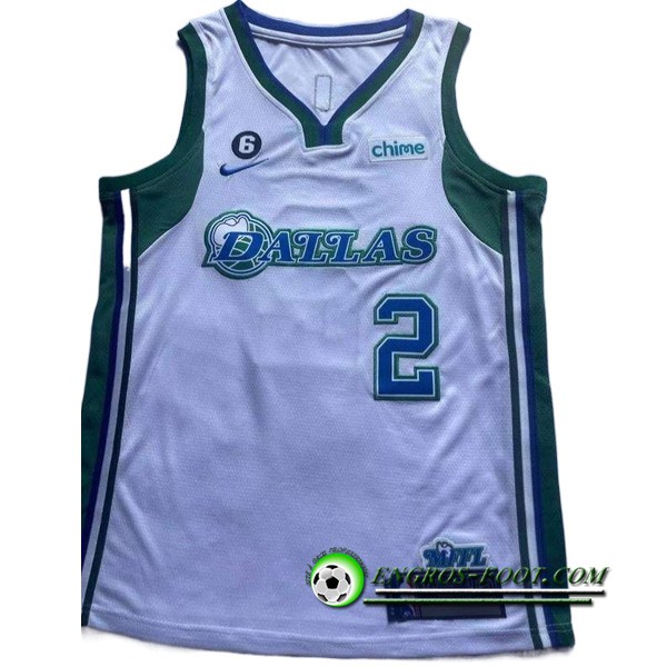 Maillot Dallas Mavericks (IRVING #2) 2022/23 Blanc