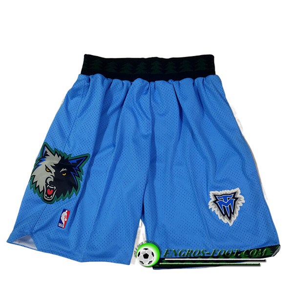 Shorts NBA Minnesota Timberwolves Bleu