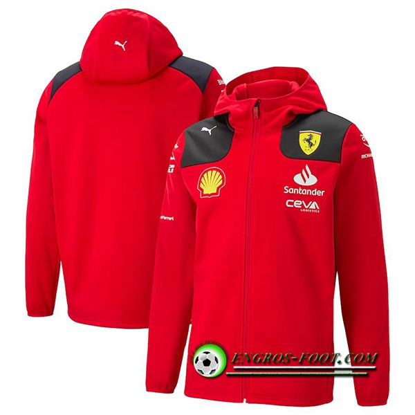 Veste F1 Scuderia Ferrari Team Rouge 2023