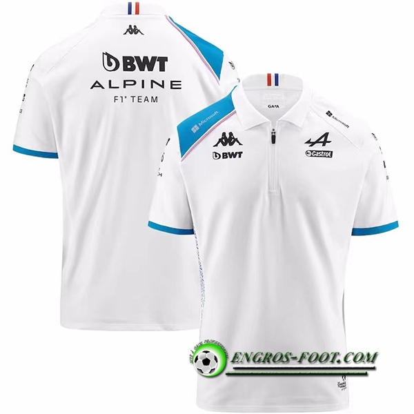 Polo F1 Alpine Racing Team Blanc 2023