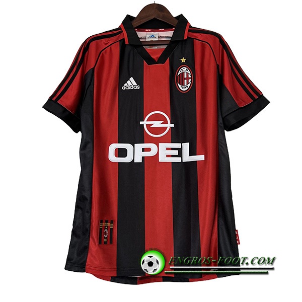 Maillot de Foot Milan AC Domicile 1998/1999