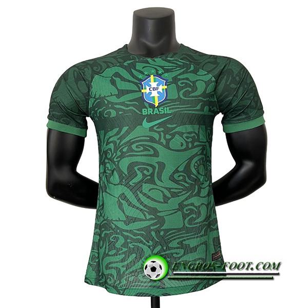 Maillot Equipe Foot Bresil Vert 2023/2024