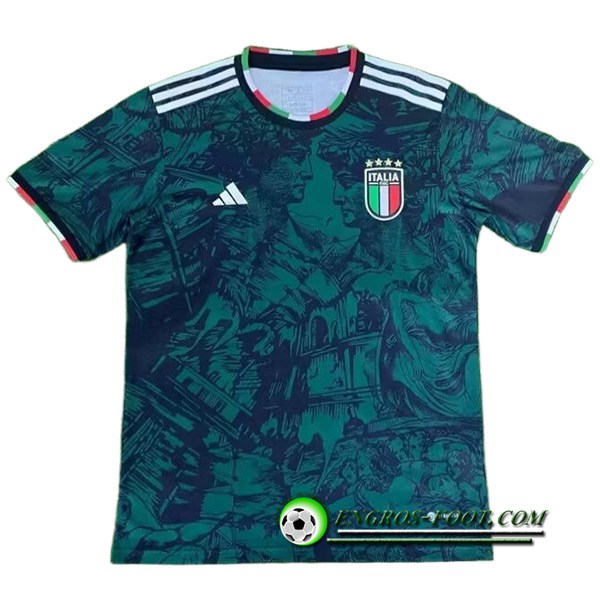 Maillot Equipe Foot Italie Vert 2023/2024